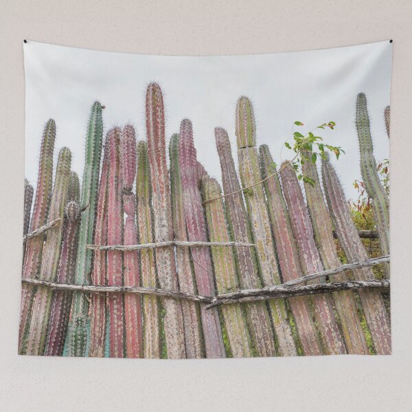 Aperçu de l'œuvre Rêve de clôture de cactus #1 #cacti #wall #art créée et vendue par Anita's & Bella's Art.