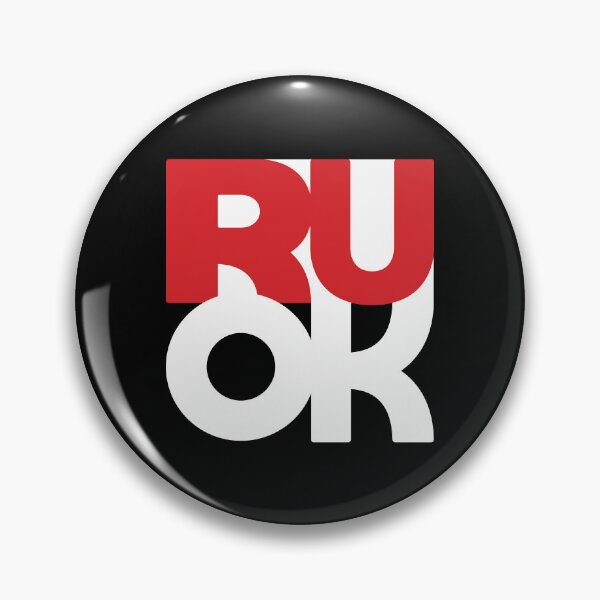 Item preview, R U OK | Mental Health | Adulting | how are you | Encouraging quotes designed and sold by themichetti.