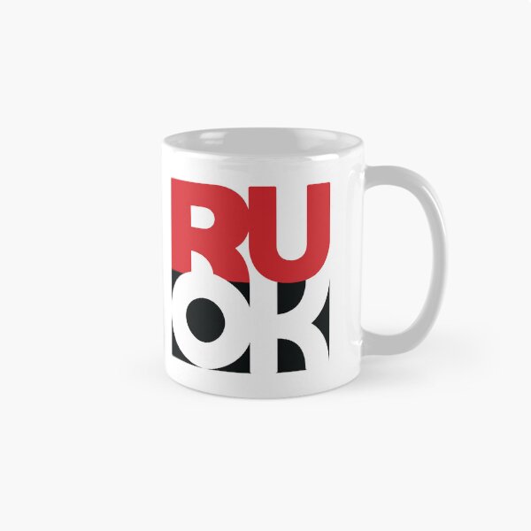 Item preview, R U OK | Mental Health | Adulting | how are you | Encouraging quotes designed and sold by themichetti.
