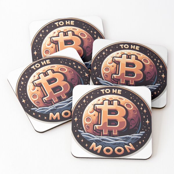 Item preview, Bitcoin to the Moon: Climb aboard the rocket! designed and sold by petverse.