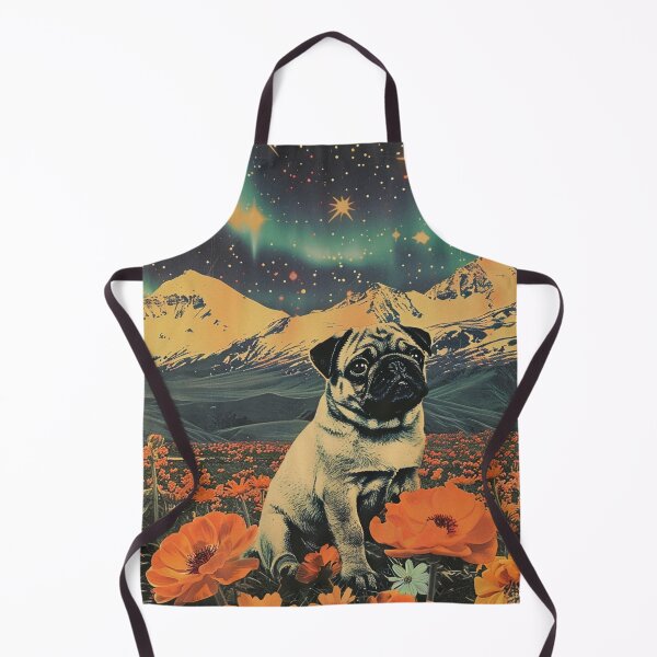 Item preview, Funny Pug Puppy Cute Dog Vintage Art designed and sold by LVTFCOarts.
