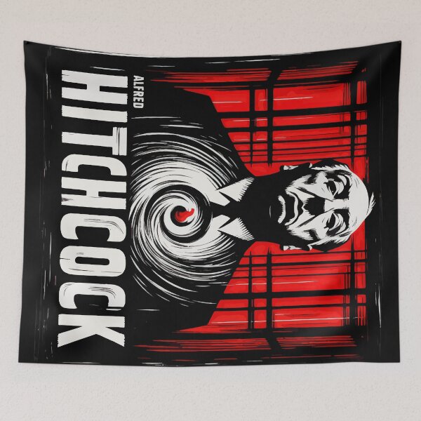 Item preview, Alfred Hitchcock Vertigo Classic designed and sold by TomFrontierArt.