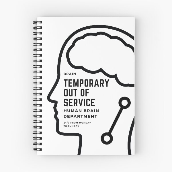 Item preview, Brain out of service designed and sold by Tshirtalk.