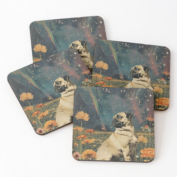 Item preview, Adorable Cute Vintage Pug Puppy Graphic Retro Art designed and sold by LVTFCOarts.