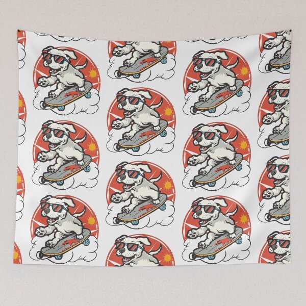 Item preview, Skateboarding Dog designed and sold by YIPPEE8.