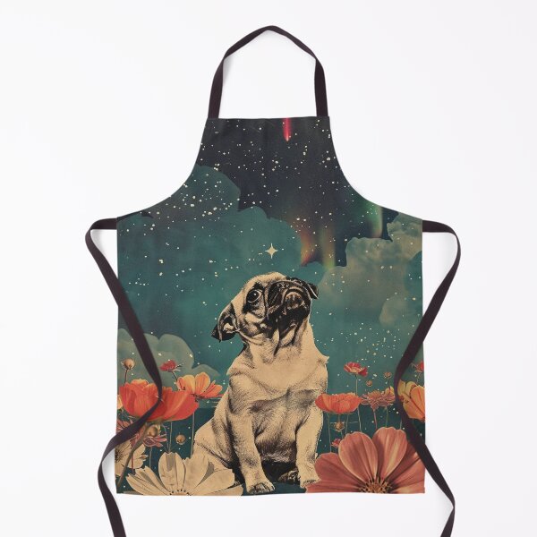 Item preview, Adorable Vintage Cute Pug Puppy Inspirational Art designed and sold by LVTFCOarts.