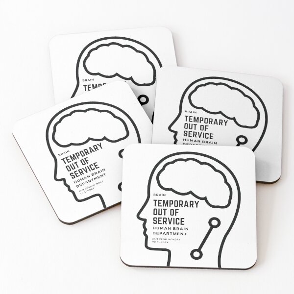 Item preview, Brain out of service designed and sold by Tshirtalk.