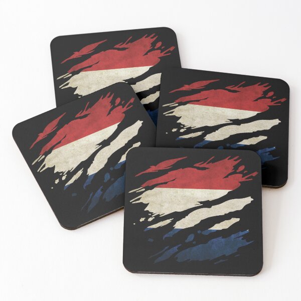 Item preview, Netherlands - national flag, scratches, cracks designed and sold by Mohja-Design.