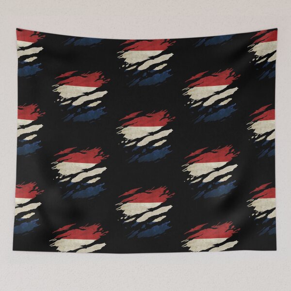 Item preview, Netherlands - national flag, scratches, cracks designed and sold by Mohja-Design.