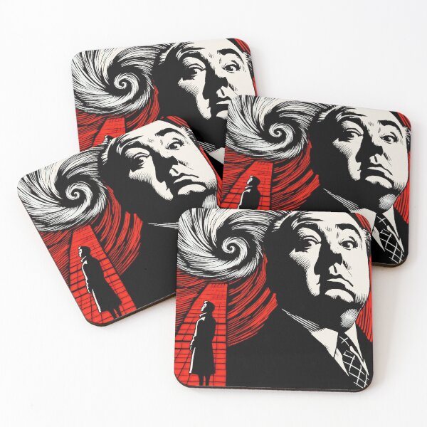 Item preview, Alfred Hitchcock Vertigo Classic Movie designed and sold by TomFrontierArt.