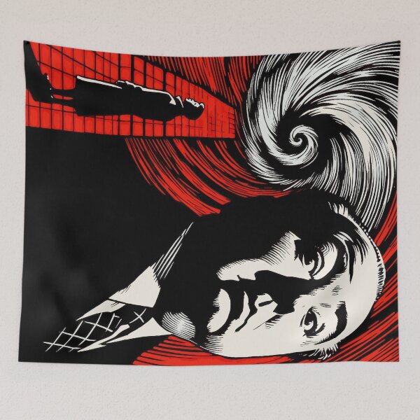 Item preview, Alfred Hitchcock Vertigo Classic Movie designed and sold by TomFrontierArt.