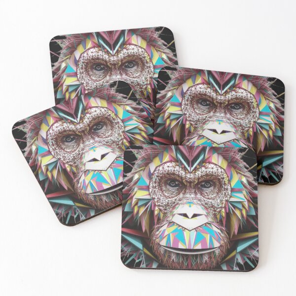 Item preview, Conceptual illustration- orangutan designed and sold by WildernessTints.