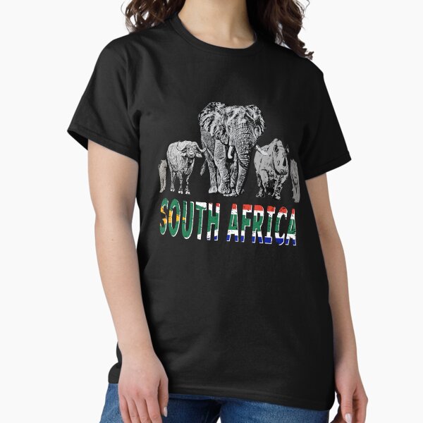 Africa's Big 5 for South Africa Wildlife Fans Classic T-Shirt