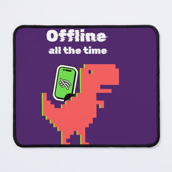 Item preview, Offline | cute pink y2k dinosaur game  designed and sold by yourcherryguy.