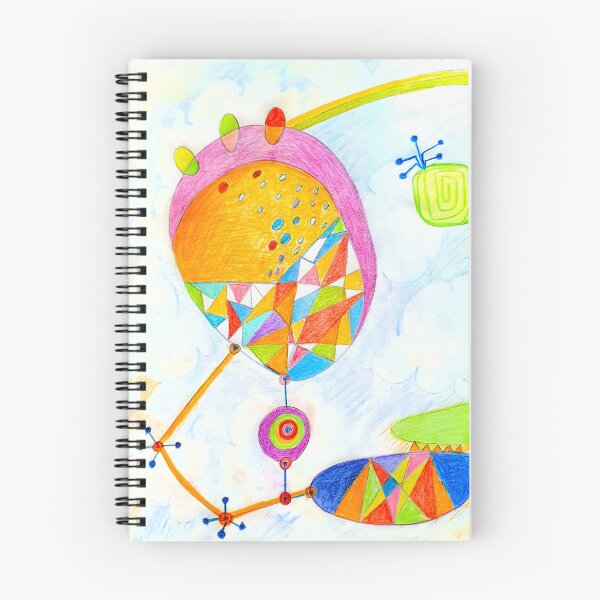 Item preview, houses in the clouds I. abstract designed and sold by Tereza Pilar  Art.