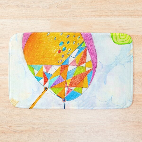 Item preview, houses in the clouds I. abstract designed and sold by Tereza Pilar  Art.