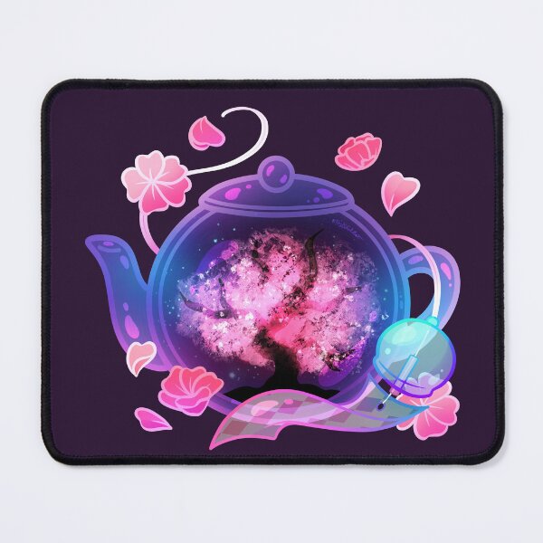 Item preview, Nighttime Sakura Teapot designed and sold by heysoleilart.