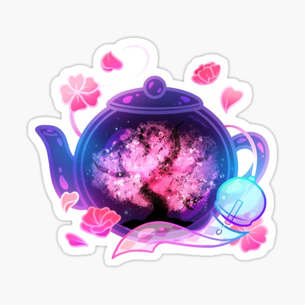 Artikel-Vorschau von Nächtliche Sakura Teekanne, designt und verkauft von heysoleilart.