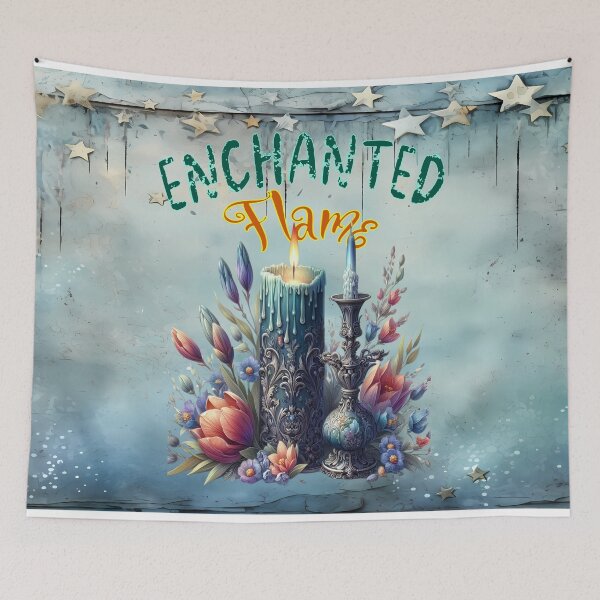 Item preview, Enchanted Candles Flames Burning designed and sold by MysticOzzy.