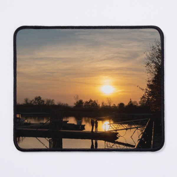 Item preview, Young Family Enjoys Sunset on a Dock designed and sold by jrtwynam.