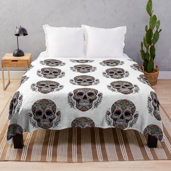 Item preview, La ultima cerveza - Mexican skulls for death day designed and sold by NovaMode.