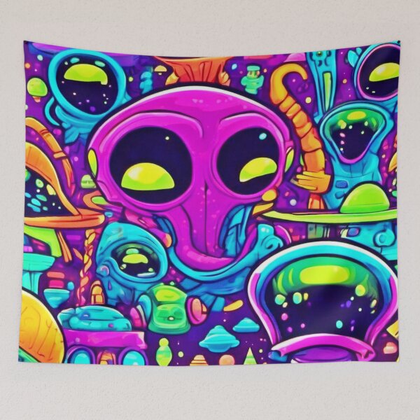 Item preview, Alien Artistic Fun designed and sold by Health And Fitness Posts e-Store.