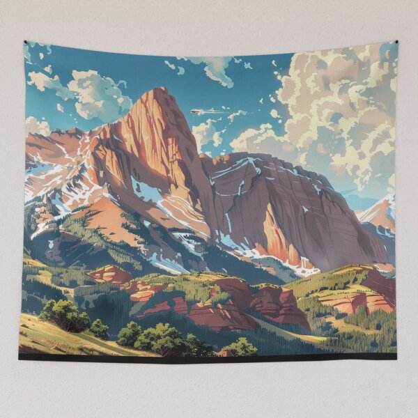 Artikelvorschau, Colorado Berglandschaft animiert entworfen und verkauft von schamsyy.