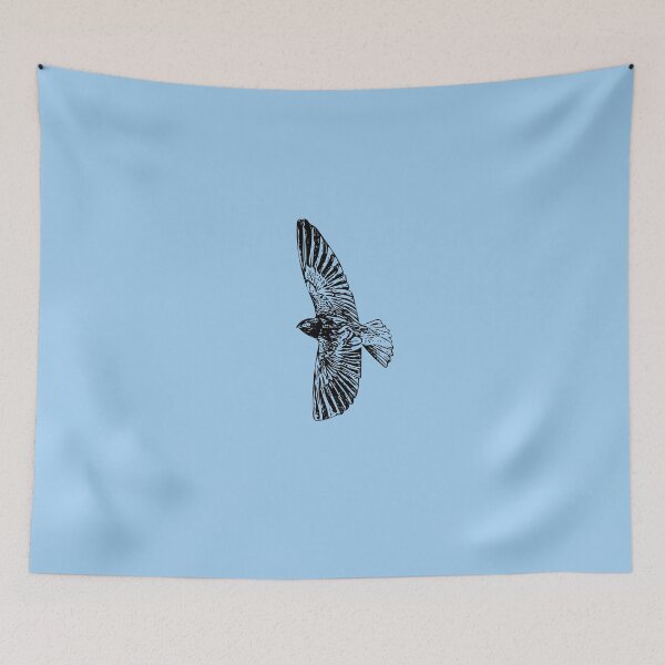 Item preview, Northern Rough Winged Swallow Black Design  designed and sold by designsasstultd.