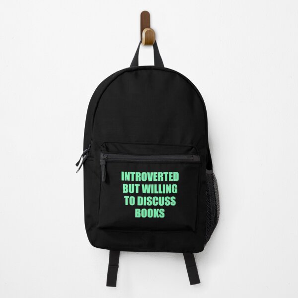 Item preview, Introverted but willing to discuss books designed and sold by Inspirationmotivation.