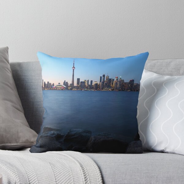 Item preview, Toronto Skyline at Dusk designed and sold by Anna Fairley Nielsson.