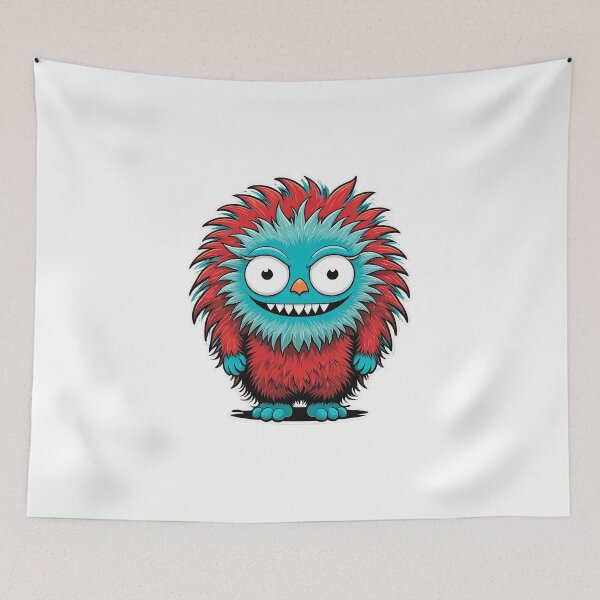 Item preview, Fluffy Monster designed and sold by Henri Banks.