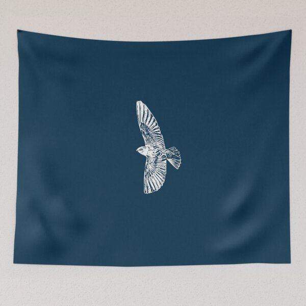 Item preview, Northern Rough Winged Swallow White Design  designed and sold by designsasstultd.