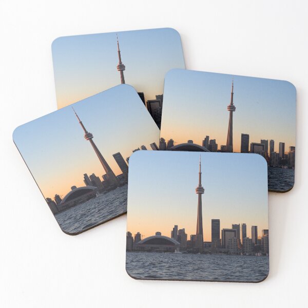 Item preview, Toronto Skyline at Sunset designed and sold by Anna Fairley Nielsson.