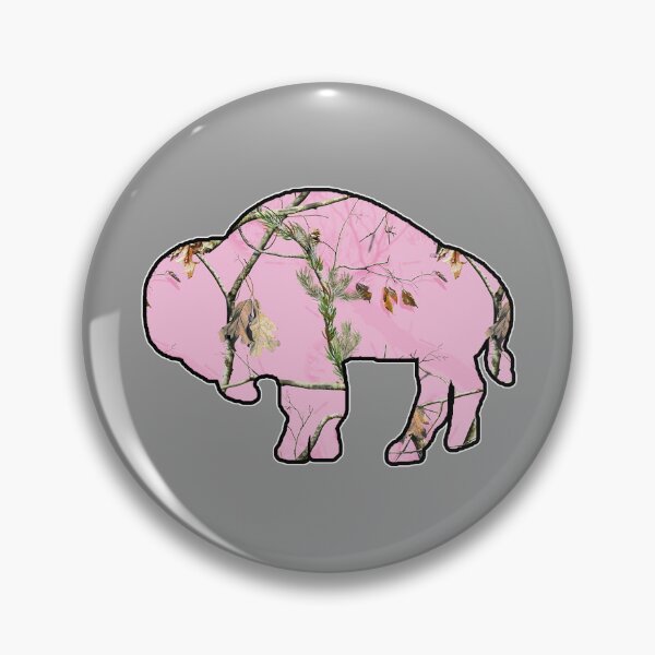 Item preview, Buffalo RT Pink Camo Silhouette designed and sold by bamatt30.