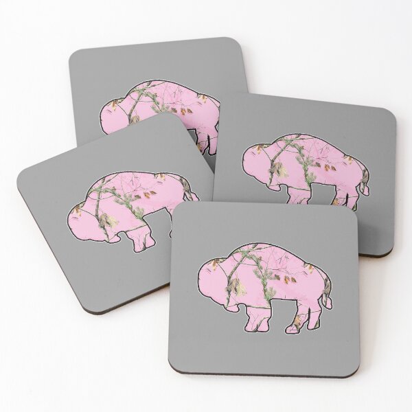 Item preview, Buffalo RT Pink Camo Silhouette designed and sold by bamatt30.