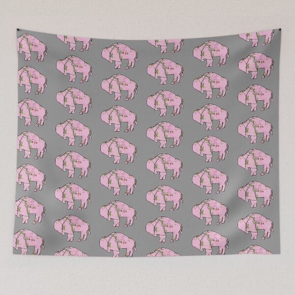 Item preview, Buffalo RT Pink Camo Silhouette designed and sold by bamatt30.