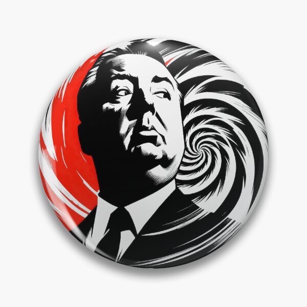 Item preview, Alfred Hitchcock Vertigo Fan Art designed and sold by TomFrontierArt.