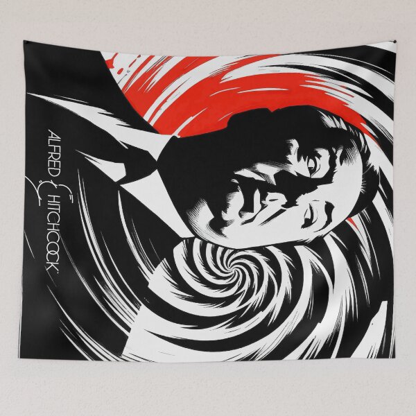 Item preview, Alfred Hitchcock Vertigo Fan Art designed and sold by TomFrontierArt.