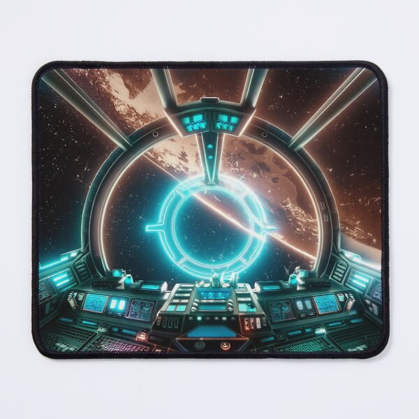 Item preview, Starship Cockpit designed and sold by Synthwave Poem.