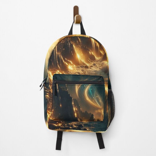 Item preview, Golden Sunset Waves: Waves in Golden Tones designed and sold by Rui Fernandes.
