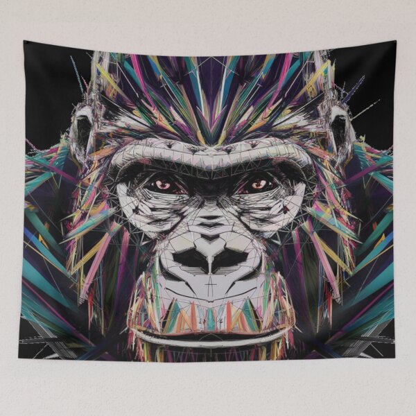 Item preview, Conceptual illustration- gorilla designed and sold by WildernessTints.