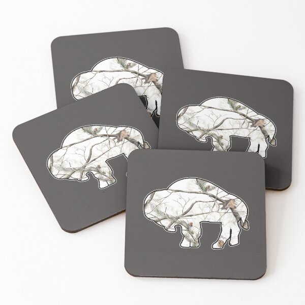 Item preview, Buffalo RT Snow Camo Silhouette designed and sold by bamatt30.