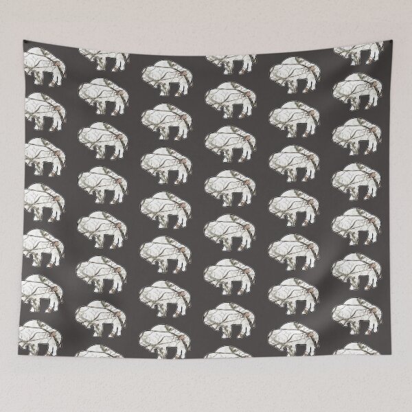 Item preview, Buffalo RT Snow Camo Silhouette designed and sold by bamatt30.
