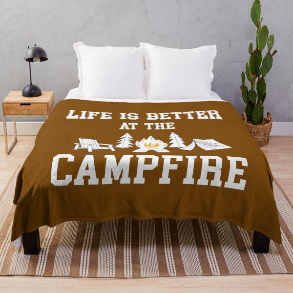 Item preview, Life Is Better At The Campfire designed and sold by box-artshop.