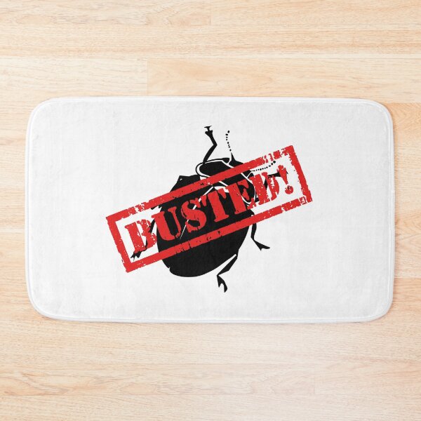 Item preview, QA Tester Busted bug - Funny QA Tester Quotes designed and sold by Orloff.