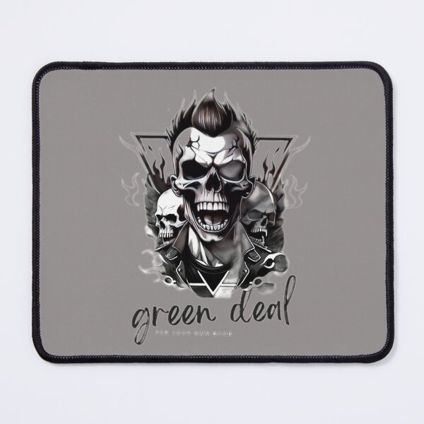 Item preview, Green deal 1 punks not dead  designed and sold by RedWolfDisigne.