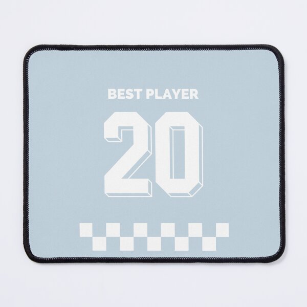 Item preview, Best Player | Pastel Blue Background designed and sold by RM-Journey.