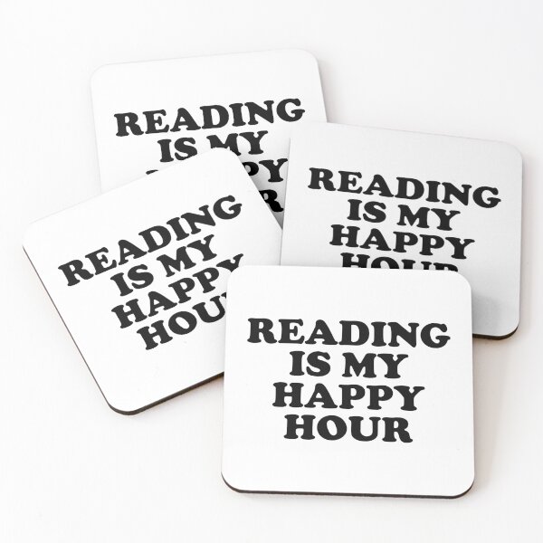 Item preview, Reading Is My Happy Hour  designed and sold by Inspirationmotivation.