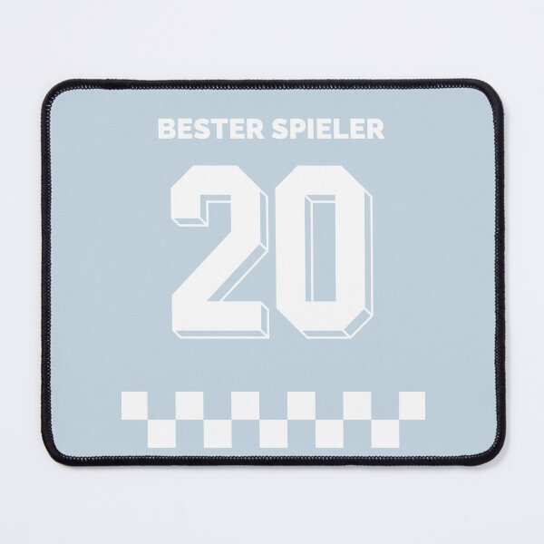Item preview, Bester Spieler | Pastel Blue Background designed and sold by RM-Journey.
