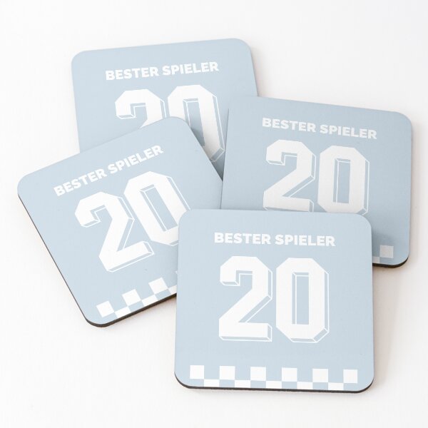 Item preview, Bester Spieler | Pastel Blue Background designed and sold by RM-Journey.